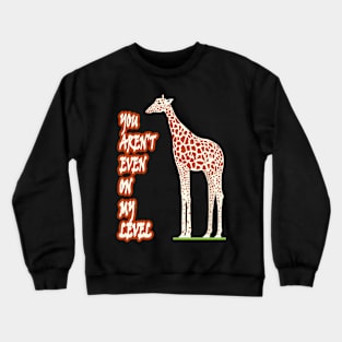 Giraffe Crewneck Sweatshirt